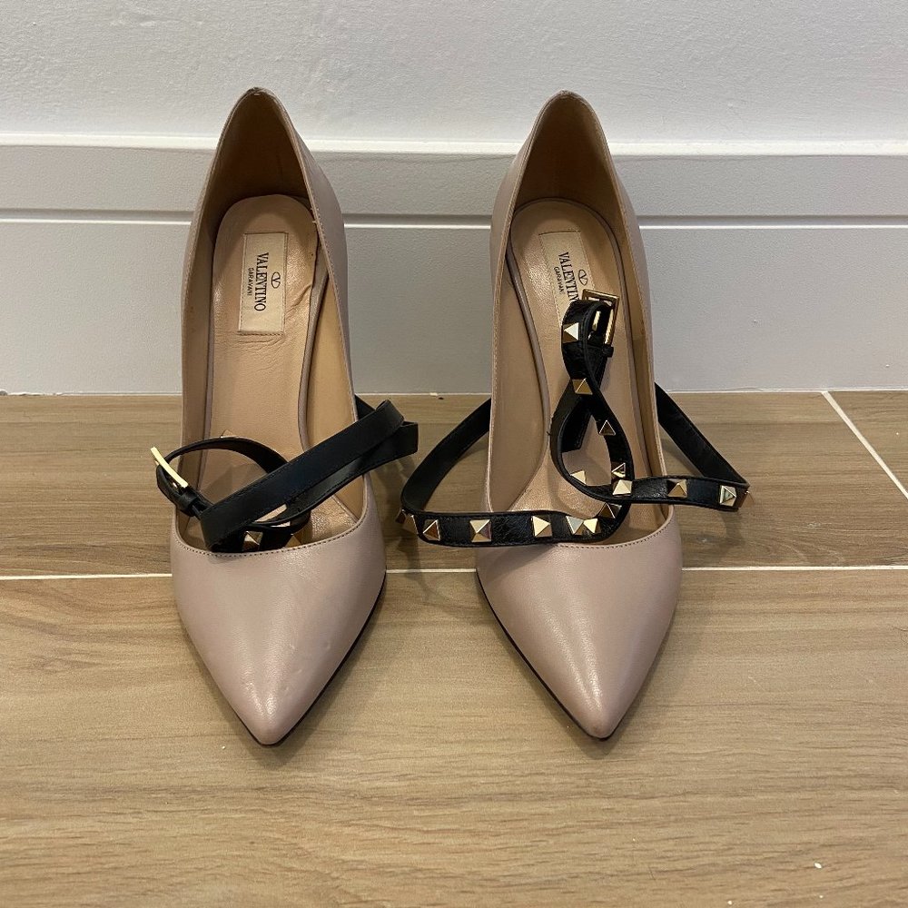 Valentino Garavini Ankle Strap Heels